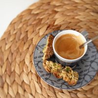 Cantuccini mit Pistazien glutenfrei und vegan